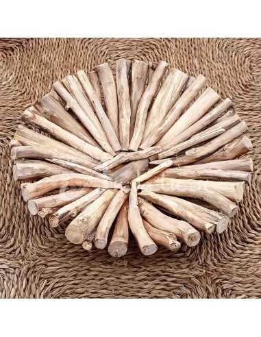 Plato madera Zazi