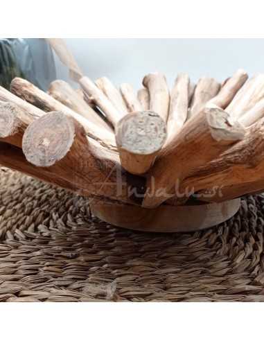 Plato madera Zazi