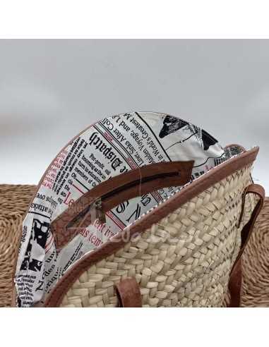 Bolso de palma Afkir